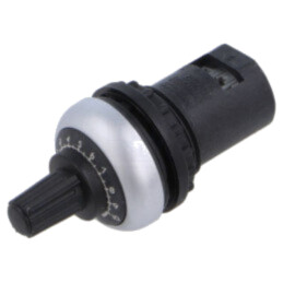 Potenţiometru; 22mm; Ø22mm; IP66; Potenţiometru: singură tură