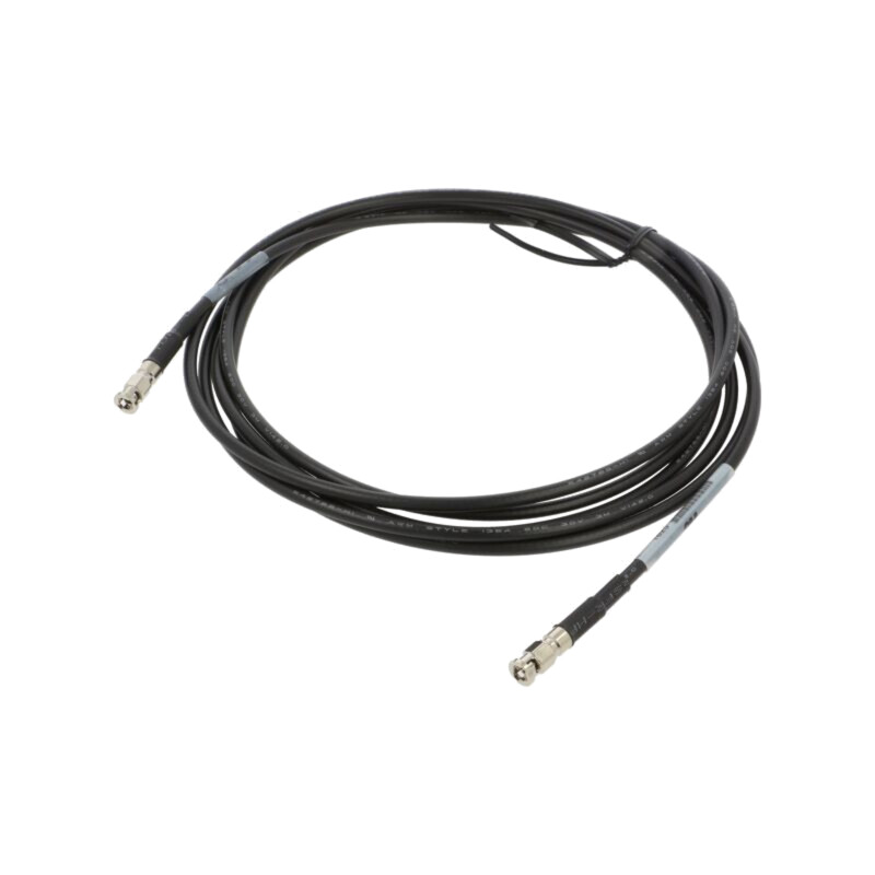 Cablu; 3m; Micro BNC tată,din ambele părţi; ecranat; negru; drept Cablu; 3m; Micro BNC tată,din ambele părţi; ecranat; negru; drept