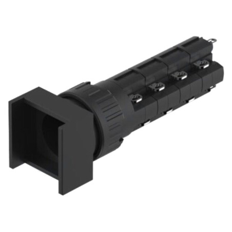 Comutator: corp; 16mm; Poz.i stab: 2; NC x4 + NO x4; 51; Poz: 2