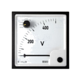 Voltmetru; pe panou; VAC: 0÷300V; Clasa: 1,5; True RMS; Uintr: 300V