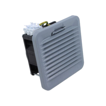 Ventilator: AC; axial; 230VAC; 14÷29m3/h; 27dBA; bilă; IP54; gri