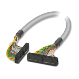 Cablu panglică cu conectori IDC; Pas pini: 2,54mm; 2m; 40x26AWG