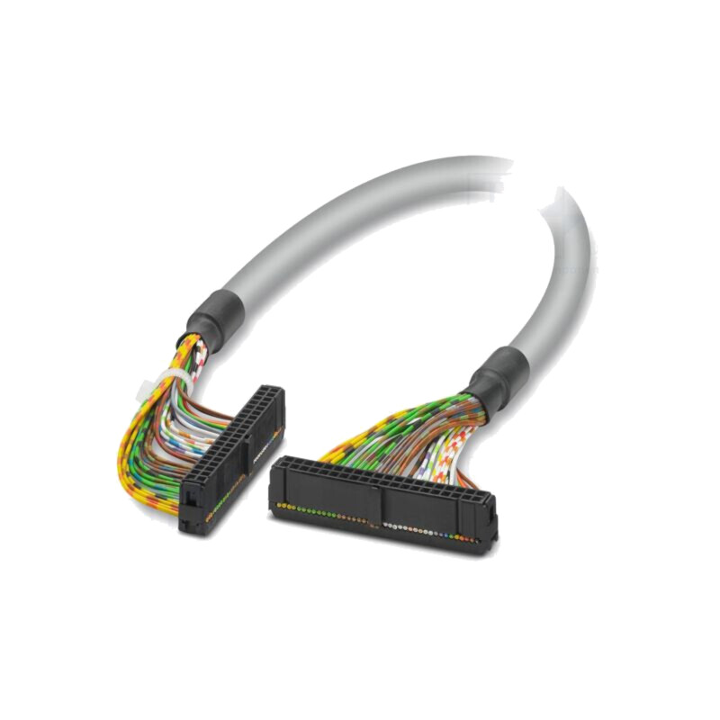 Cablu panglică cu conectori IDC; Pas pini: 2,54mm; 2m; 40x26AWG