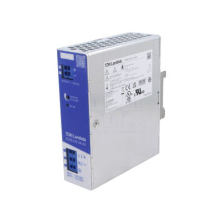 Alimentator: pulsatoriu; pentru şină DIN; 120W; 24VDC; 0÷5A; IP20