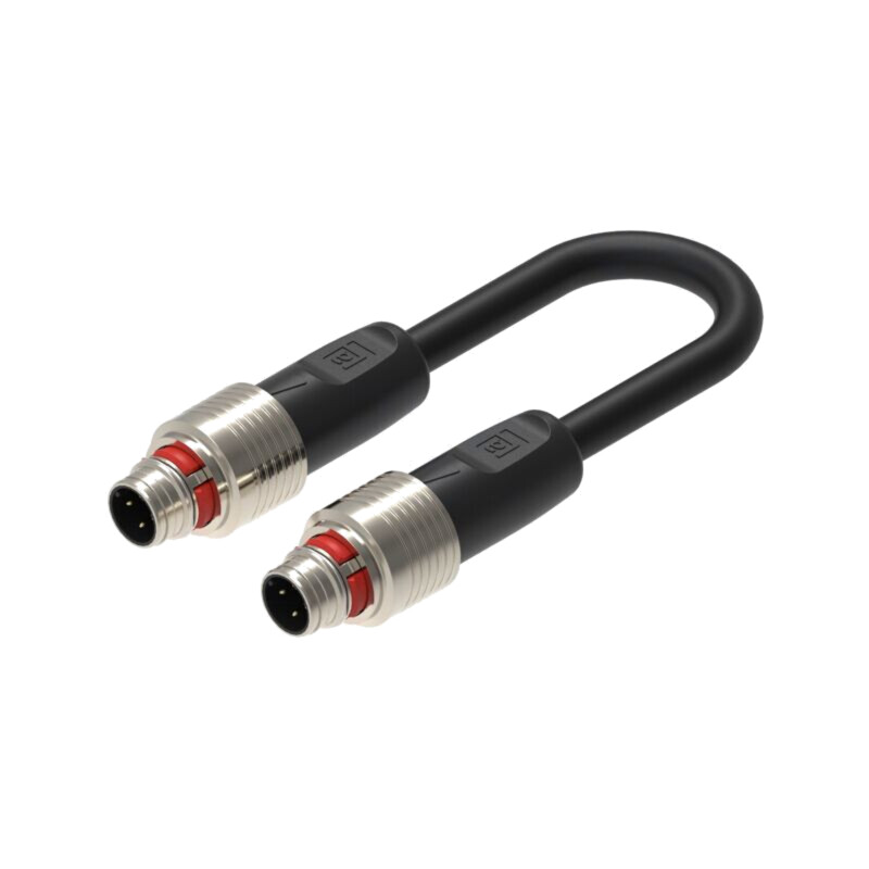 Cablu: pentru senzori/automatizări; M12; PIN: 4; 3m; 60VDC; 50VAC