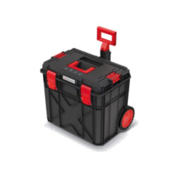 Ladă; pt.unelte; cu roţi; neagră; polimer; X BLOCK PRO; IP55