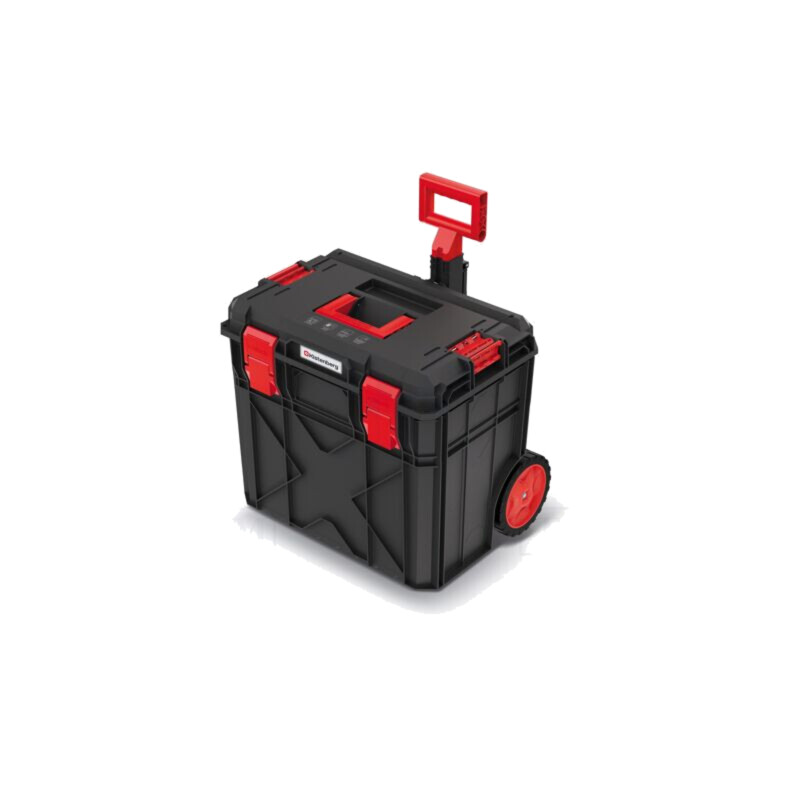 Ladă; pt.unelte; cu roţi; neagră; polimer; X BLOCK PRO; IP55