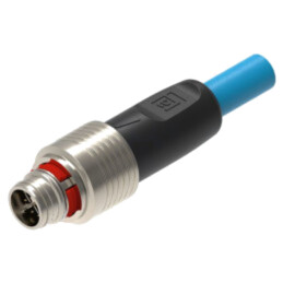 Cablu: pentru senzori/automatizări; M12; PIN: 8; drept; 5m; mufă