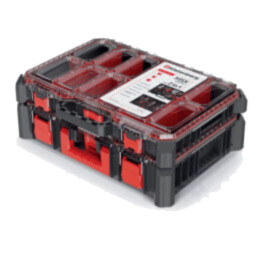 Container: colectiv; neagră; Culoare capac: transparent; 2buc; MSX