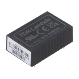 Convertor: DC/DC; 10W; Uintr: 18÷75VDC; Uieş: 24VDC; Iieş: 416mA