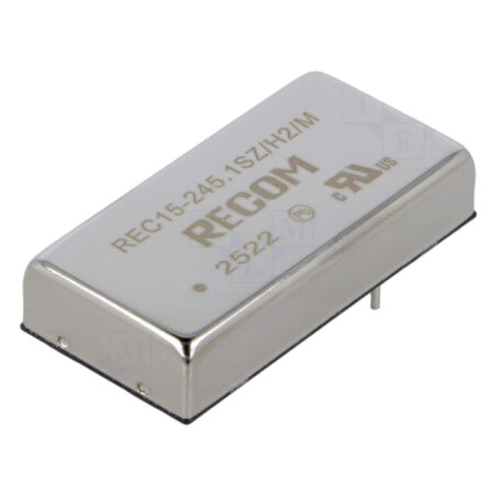 Convertor: DC/DC; 15W; Uintr: 9÷36VDC; Uieş: 5,1VDC; Iieş: 3A; 2"x1"