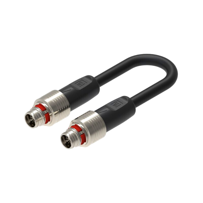 Cablu: pentru senzori/automatizări; M12; PIN: 8; 3m; 60VDC; 50VAC Cablu: pentru senzori/automatizări; M12; PIN: 8; 3m; 60VDC; 50VAC