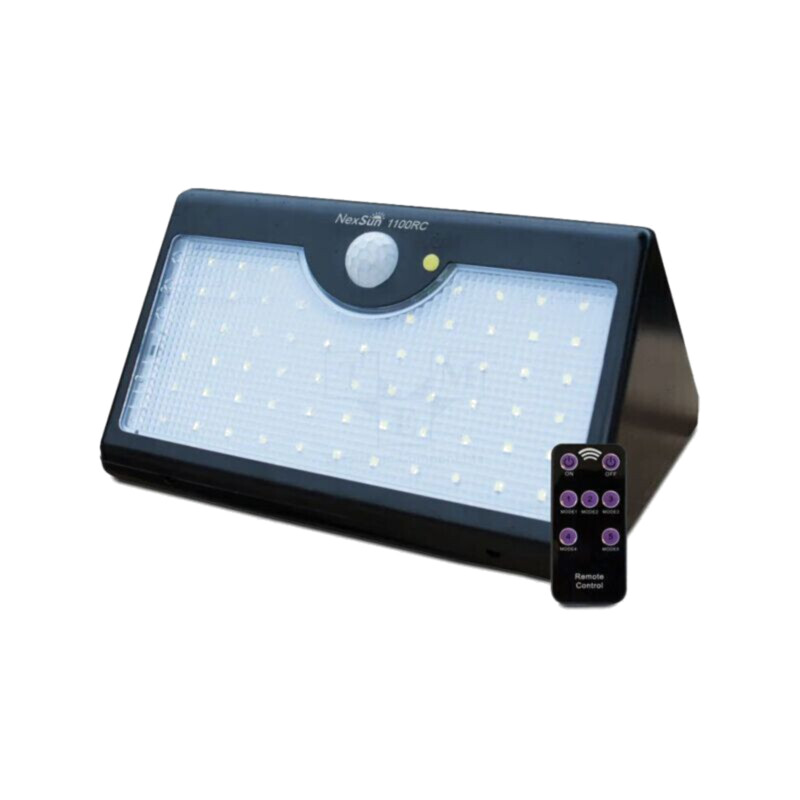 Lamp: LED lighting fixture; IP65; solar; 1100lm; 210x140x108mm; 8h Lamp: LED lighting fixture; IP65; solar; 1100lm; 210x140x108mm; 8h