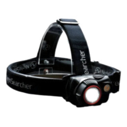 Lanternă: LED pentru cască; etanşă la apă; 25h; 700lm; IP54