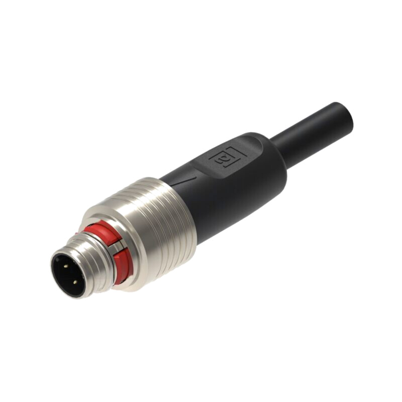Cablu: pentru senzori/automatizări; M12; PIN: 4; drept; 5m; mufă Cablu: pentru senzori/automatizări; M12; PIN: 4; drept; 5m; mufă