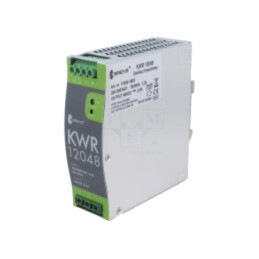 Alimentator: pulsatoriu; 120W; pentru şină DIN; OUT: 1; KWR