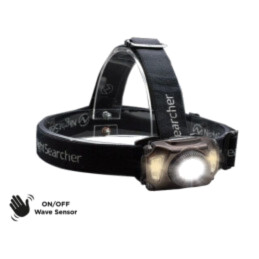 Lanternă: LED pentru cască; etanşă la apă; 22h; 700lm; IP64