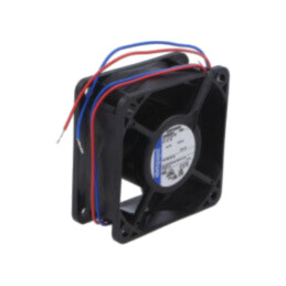 Ventilator: DC; axial; 60x60x25mm; 40m3/h; 34dBA; bilă; IP68