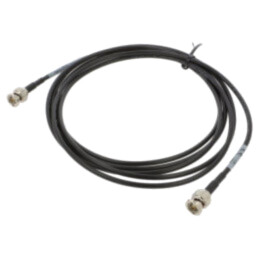 Cablu; 3m; BNC tată,din ambele părţi; ecranat; negru; drept; 75Ω
