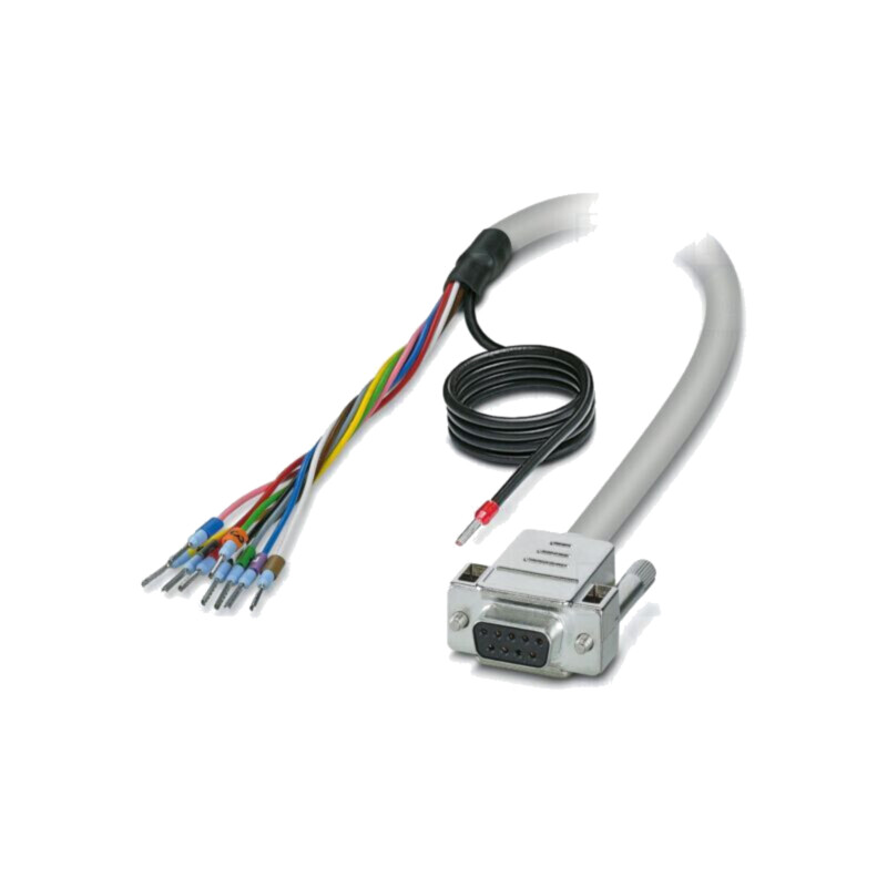 Cablu; D-Sub 9pin soclu,cabluri; PVC; Lung: 2m; gri; Fire: Cu; IP54 Cablu; D-Sub 9pin soclu,cabluri; PVC; Lung: 2m; gri; Fire: Cu; IP54