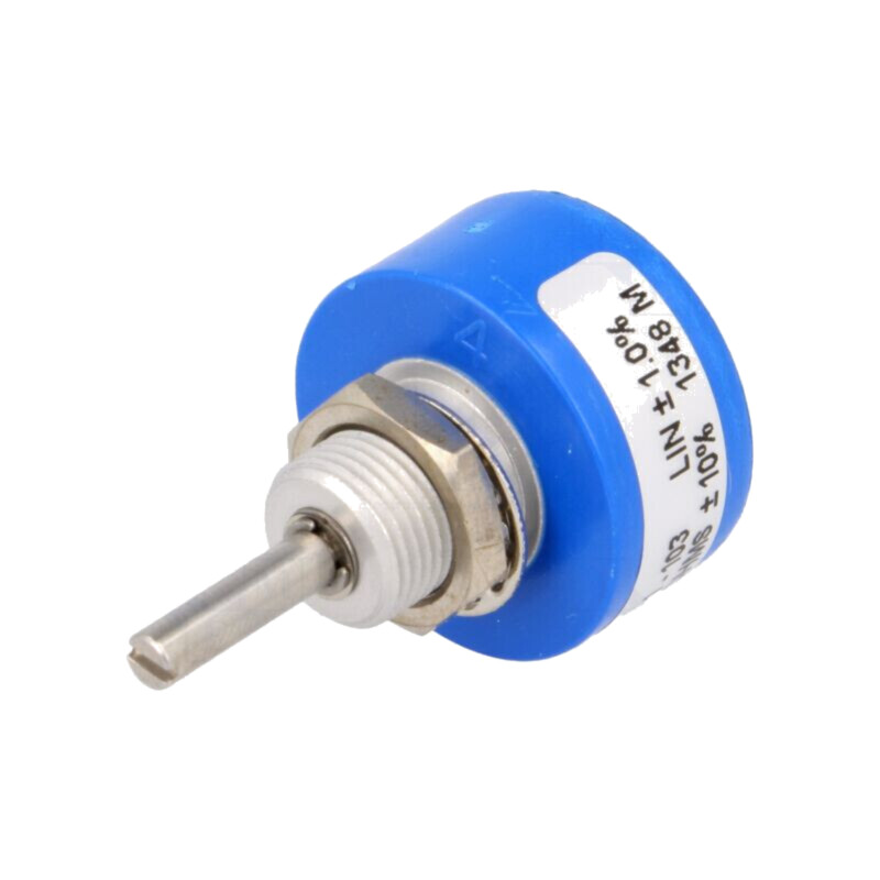 Potenţiometru: axial; singură tură; 10kΩ; ±10%; 1W; lineare; 3,17mm