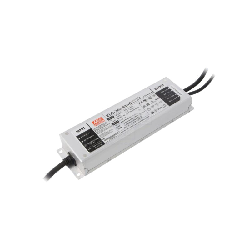 Alimentator: pulsatoriu; LED; 240W; 48VDC; 2,5÷5A; 100÷305VAC; IP65 Alimentator: pulsatoriu; LED; 240W; 48VDC; 2,5÷5A; 100÷305VAC; IP65