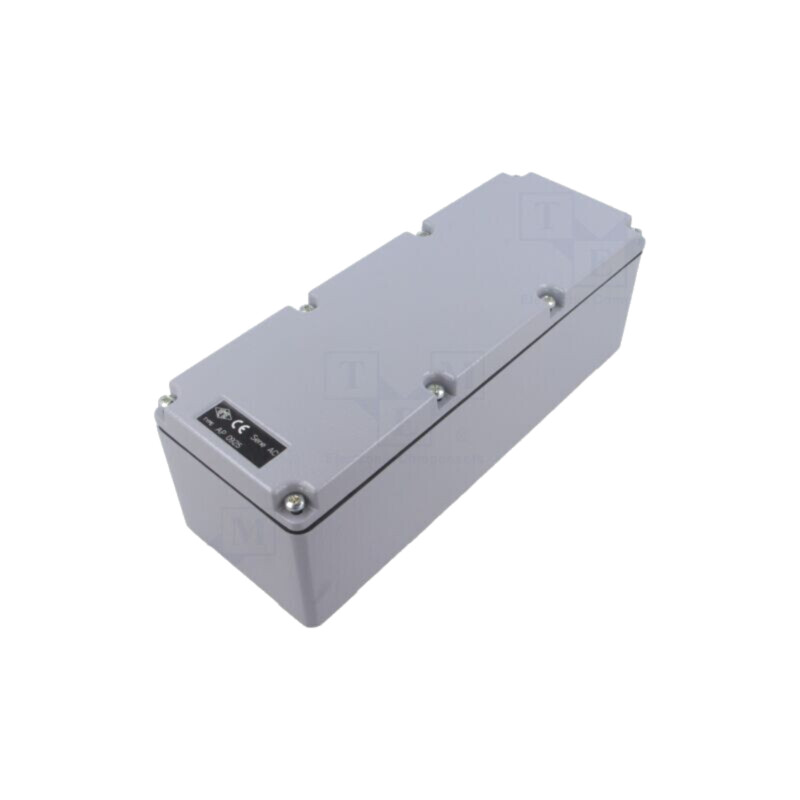 Carcasă: universală; X: 92mm; Y: 257mm; Z: 86mm; aluminiu; gri închis Carcasă: universală; X: 92mm; Y: 257mm; Z: 86mm; aluminiu; gri închis