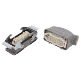 Conector: HDC; tată + mamă; GWconnect; PIN: 16; 16A; 500V; 16+PE