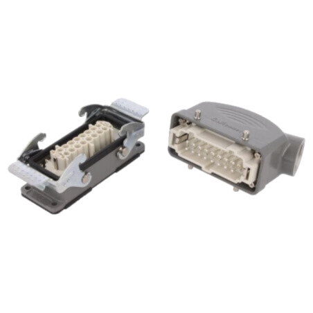 Conector: HDC; tată + mamă; GWconnect; PIN: 16; 16A; 500V; 16+PE