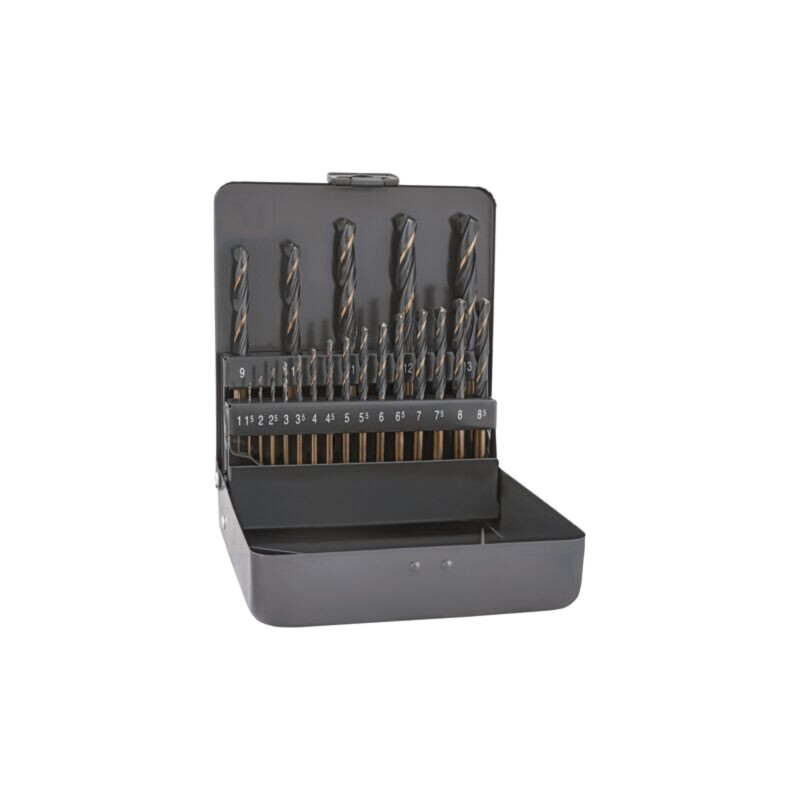Set de burghie; pt.metal; oţel rapid HSS; SPRINT MASTER; 21buc. Set de burghie; pt.metal; oţel rapid HSS; SPRINT MASTER; 21buc.