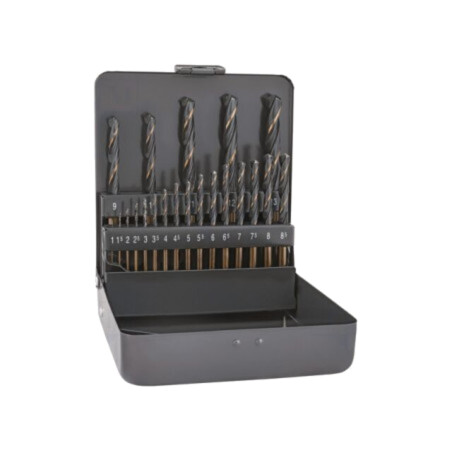 Set de burghie; pt.metal; oţel rapid HSS; SPRINT MASTER; 21buc.
