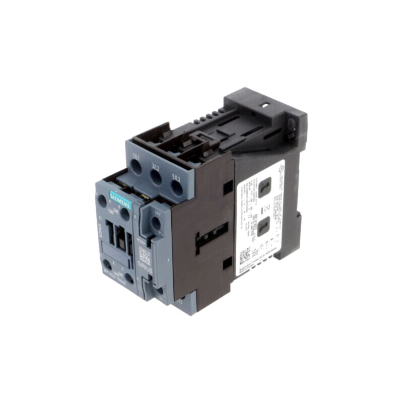 Contactor: 3-polar; NO x3; Contacte auxiliare: NO + NC; 24VDC; 9A