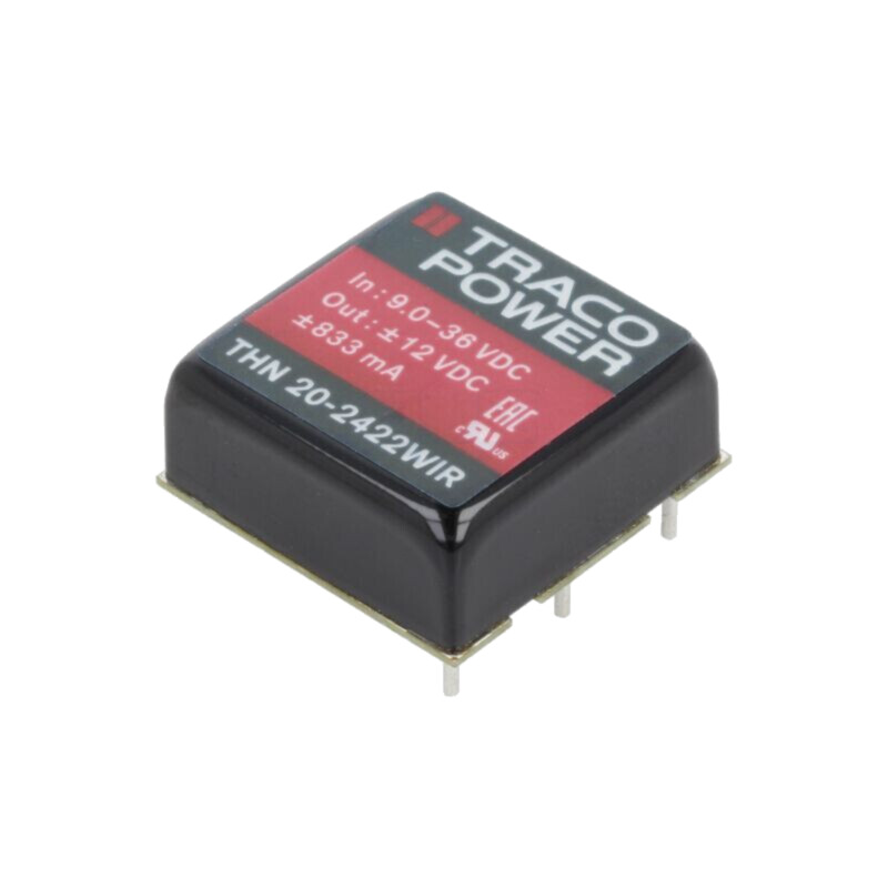 Convertor: DC/DC; 20W; Uintr: 9÷36VDC; Uieş: 12VDC; Uieş2: -12VDC Convertor: DC/DC; 20W; Uintr: 9÷36VDC; Uieş: 12VDC; Uieş2: -12VDC
