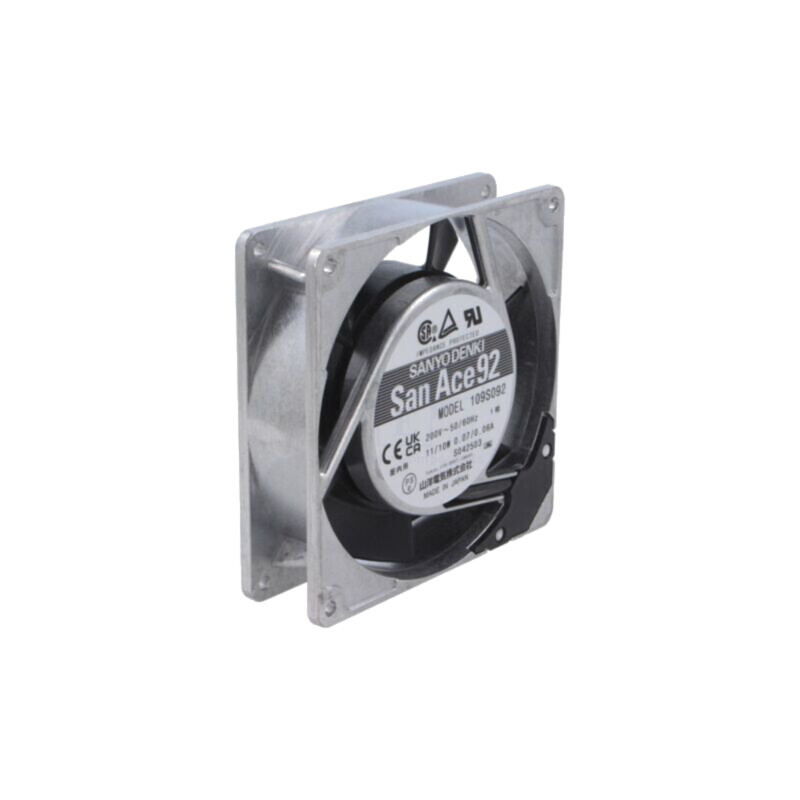 Ventilator: AC; axial; 92x92x25mm; 57m3/h; 35dBA; bilă; 200VAC Ventilator: AC; axial; 92x92x25mm; 57m3/h; 35dBA; bilă; 200VAC