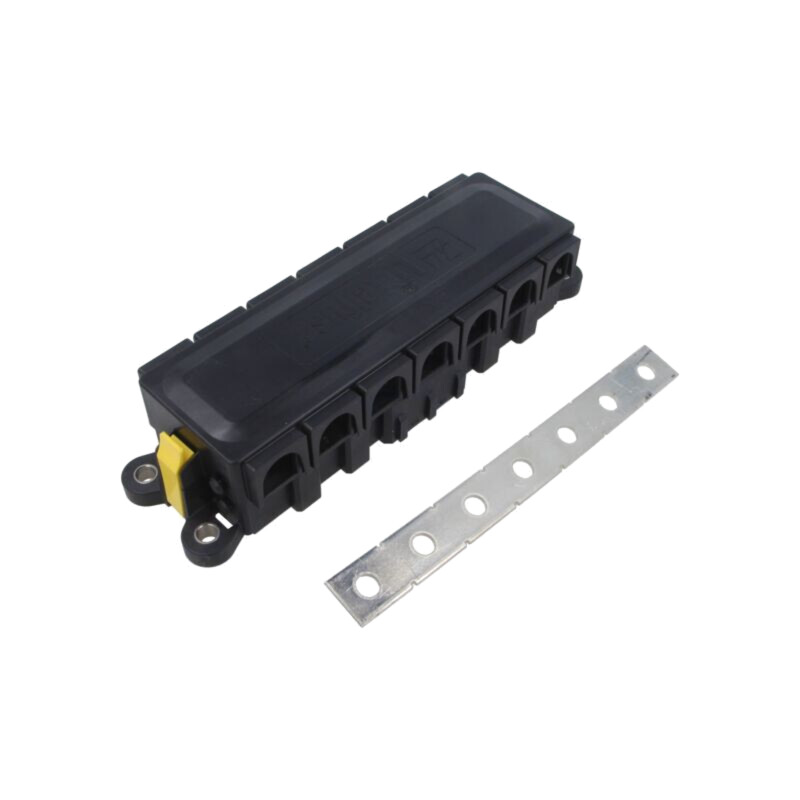 Clemă; 600A; Term: cu ochiuri M8; -40÷105°C; 32V Clemă; 600A; Term: cu ochiuri M8; -40÷105°C; 32V