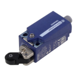 Limitator cursă; manetă R 20,2mm, rolă din plastic Ø14mm; 10A