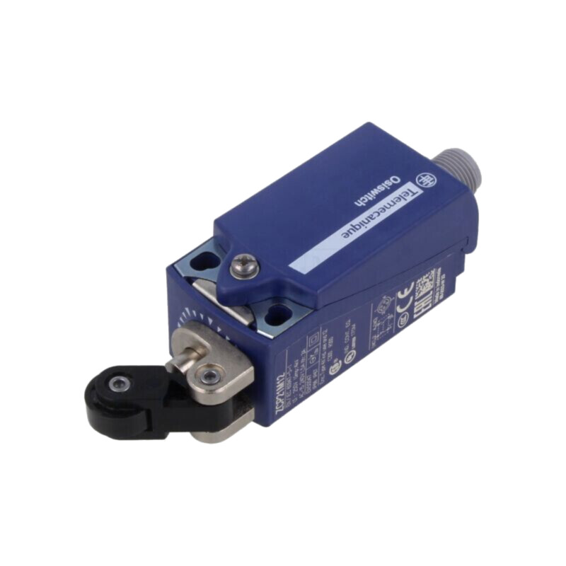 Limitator cursă; manetă R 20,2mm, rolă din plastic Ø14mm; 10A Limitator cursă; manetă R 20,2mm, rolă din plastic Ø14mm; 10A