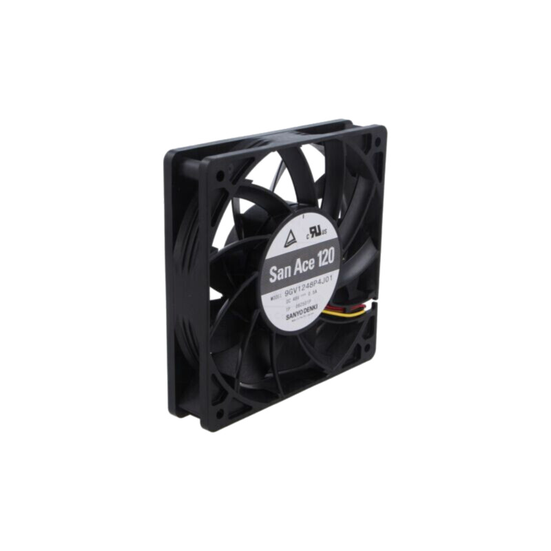 Ventilator: DC; axial; 48VDC; 120x120x25mm; 306,6m3/h; 59dBA; bilă