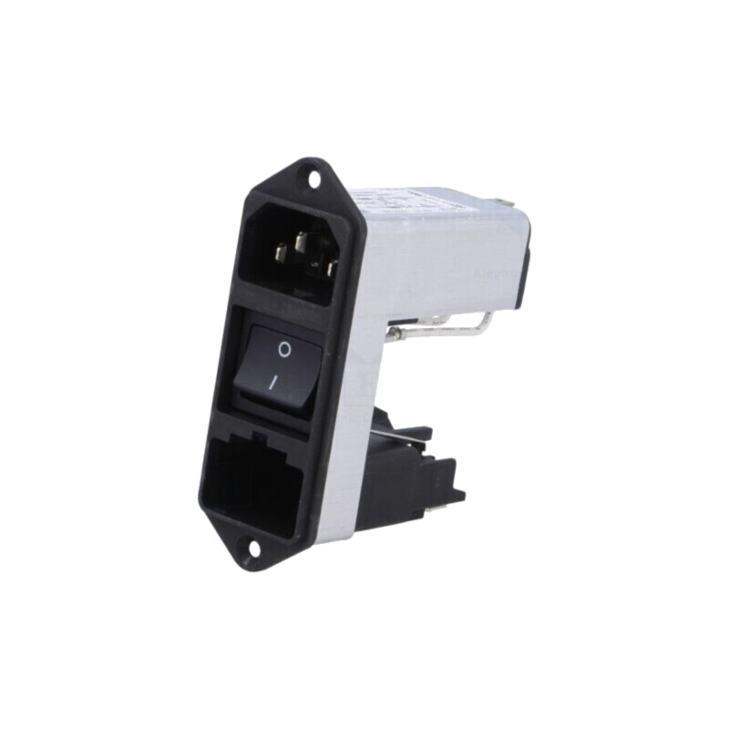 Conector: alimentare AC; soclu; tată; 4A; 250VAC; C14 (E); CD; 1,5mH Conector: alimentare AC; soclu; tată; 4A; 250VAC; C14 (E); CD; 1,5mH