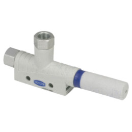Ejector; G1/8"(1)-G1/8"(2); 0÷60°C; 65dBA; 105l/min; 6,3m3/h; SBP