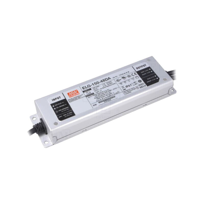 Alimentator: pulsatoriu; LED; 150W; 48VDC; 3,13A; 100÷305VAC; IP67 Alimentator: pulsatoriu; LED; 150W; 48VDC; 3,13A; 100÷305VAC; IP67
