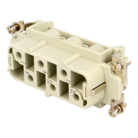 Conector: HDC; inserturi de contact; mamă; 35A; 690V; Han® HsB
