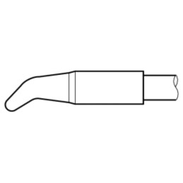 Vârf; con îndoit; 2mm; longlife