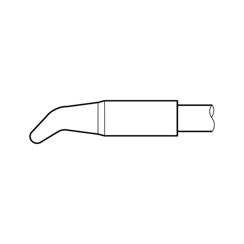 Vârf; con îndoit; 2mm; longlife Vârf; con îndoit; 2mm; longlife