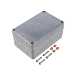 Carcasă: universală; X: 80mm; Y: 125mm; Z: 57mm; aluminiu; naturală