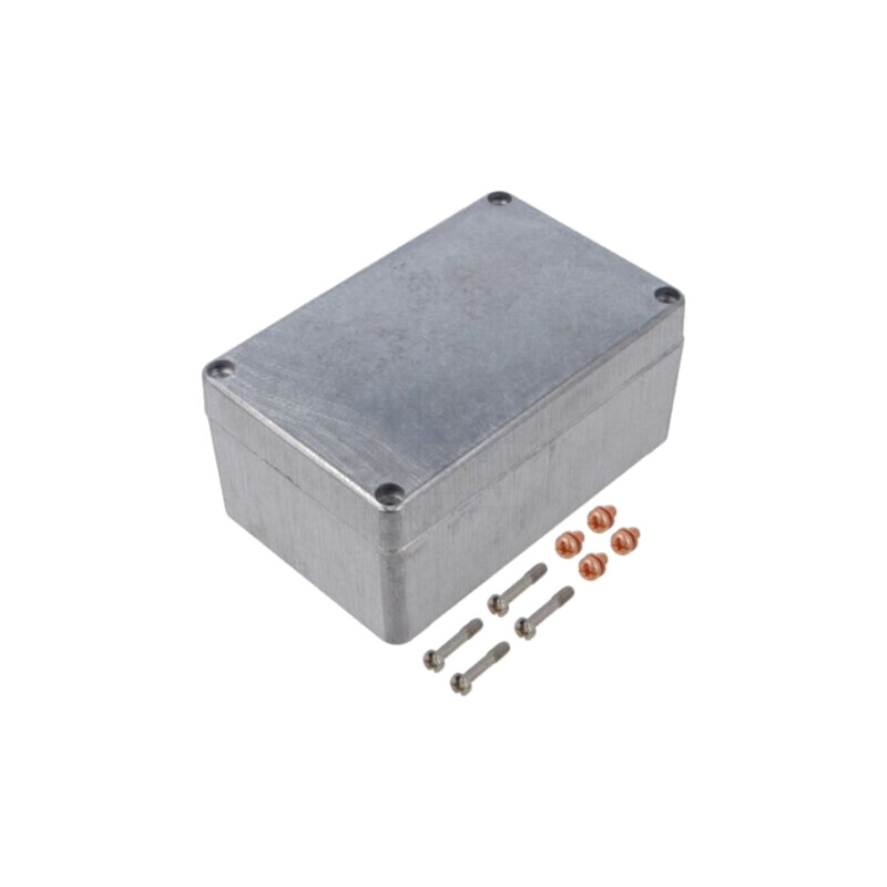 Carcasă: universală; X: 80mm; Y: 125mm; Z: 57mm; aluminiu; naturală Carcasă: universală; X: 80mm; Y: 125mm; Z: 57mm; aluminiu; naturală
