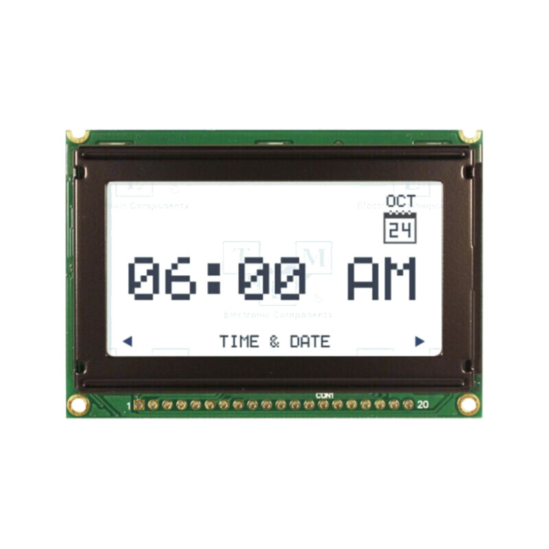 Afişaj: LCD; grafic; 128x64; FSTN Positive; albă; 75x52,7x8,9mm Afişaj: LCD; grafic; 128x64; FSTN Positive; albă; 75x52,7x8,9mm