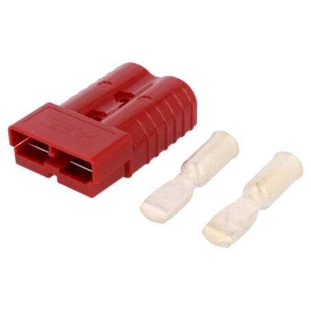 Conector: alimentare DC; mufă; hermafrodit; SB® 350; 600V; PIN: 2