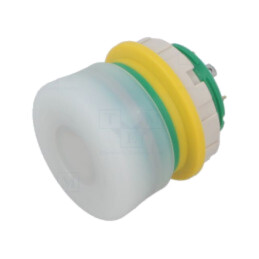 Comutator: de siguranţă; 22mm; Poz.i stab: 2; NC x2; albă; da; IP65