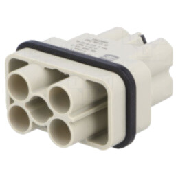 Conector: HDC; inserturi de contact; tată; 10A,40A; 250V,400V